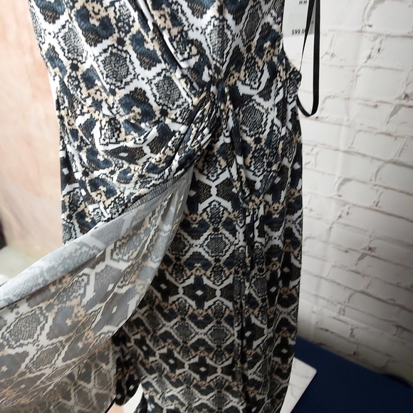 I.n.c International Concepts Faux-Wrap Mini Dress - Picture 6 of 10